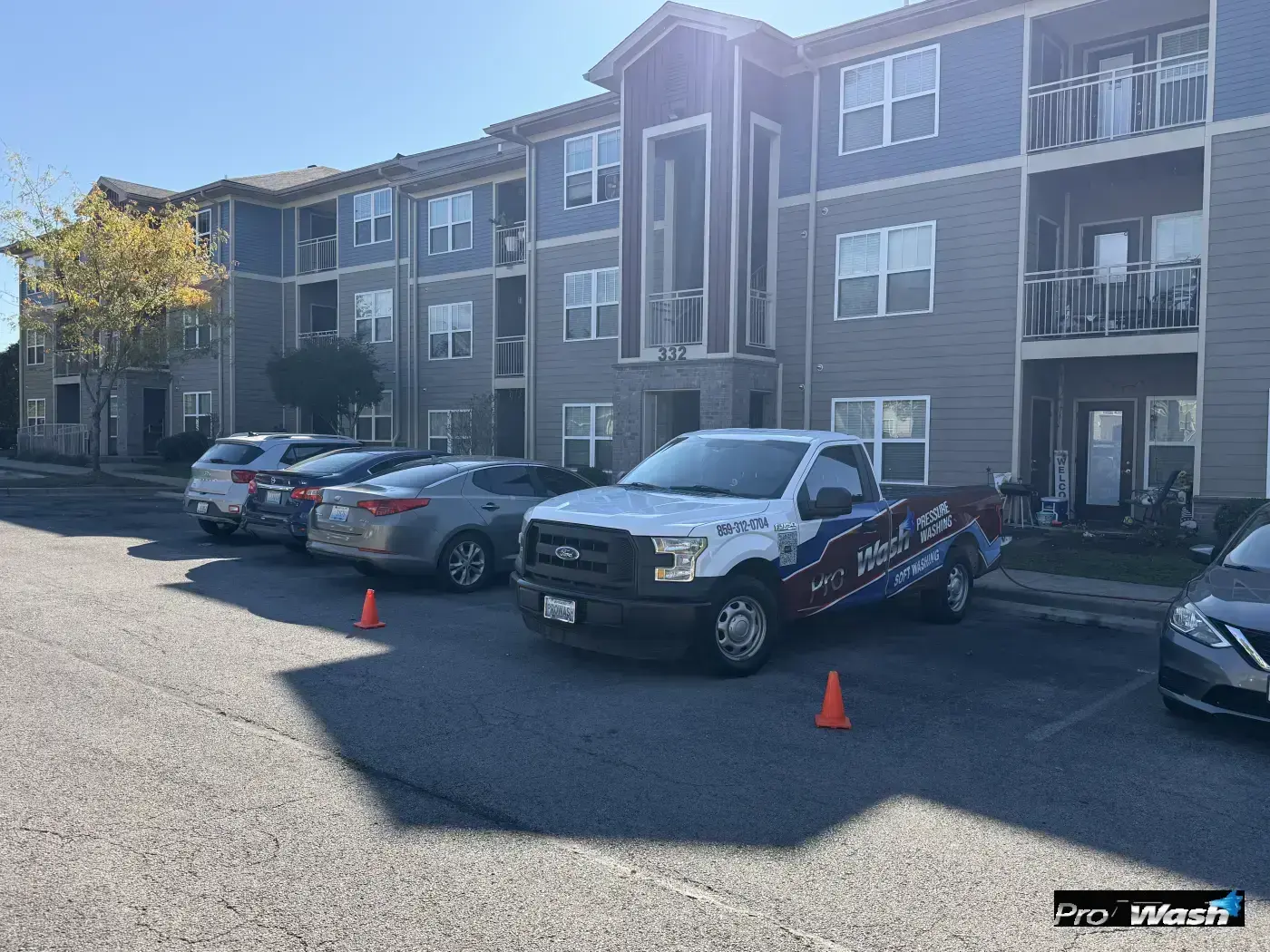 Apartment Complex Pressure Washing in Lexington, KY