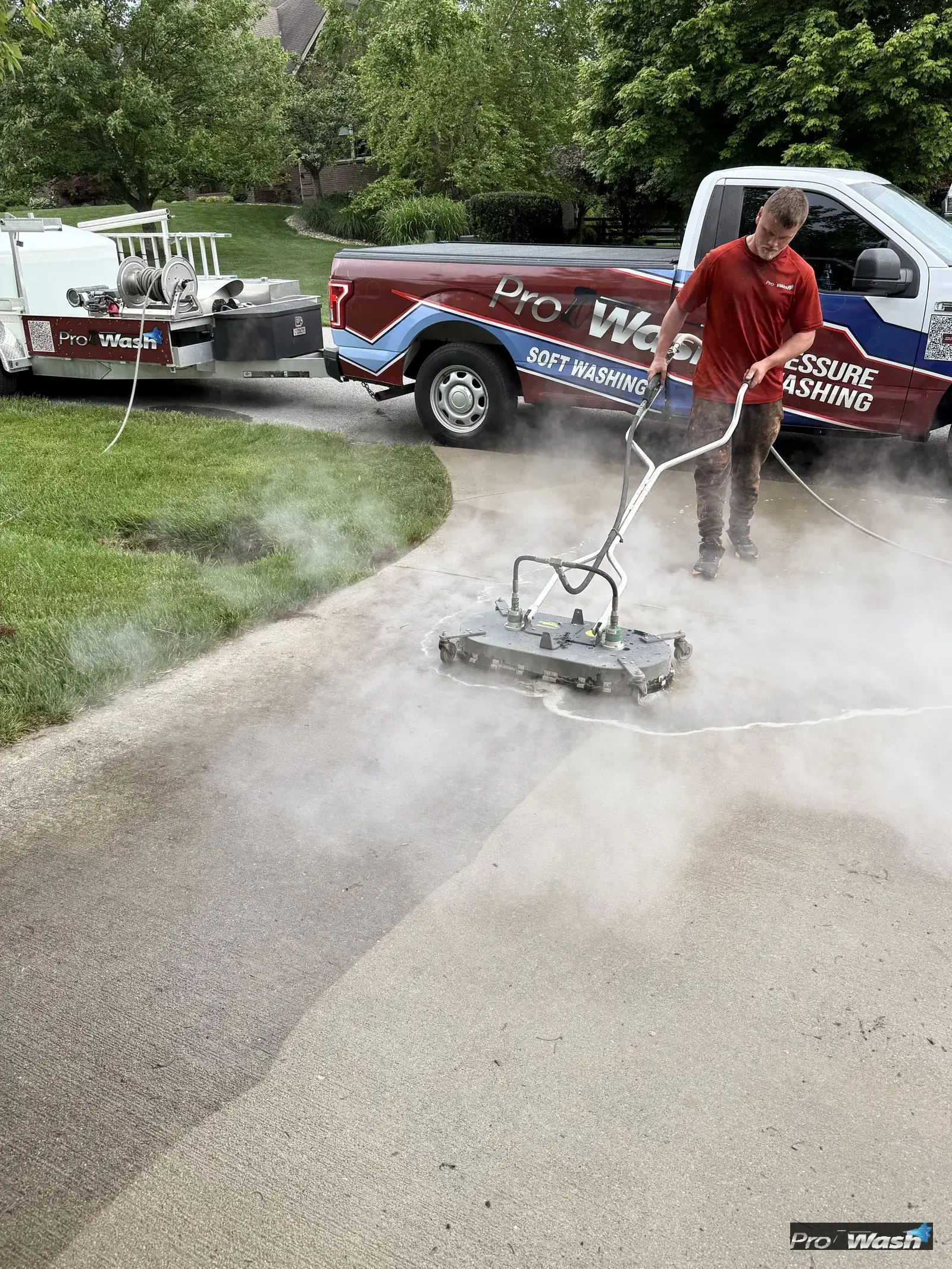 Inman ProWash LLC on a job in Lawrenceburg, KY