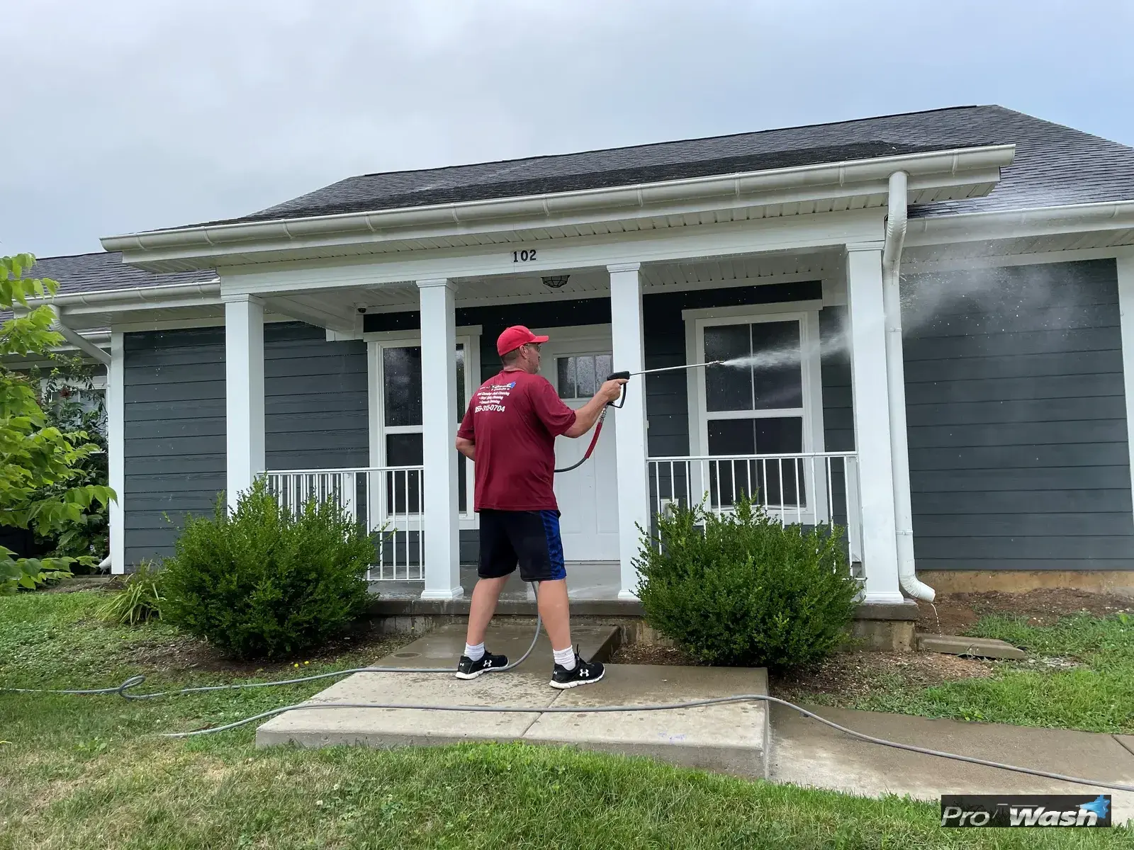 Inman ProWash LLC on a job in Winchester, KY