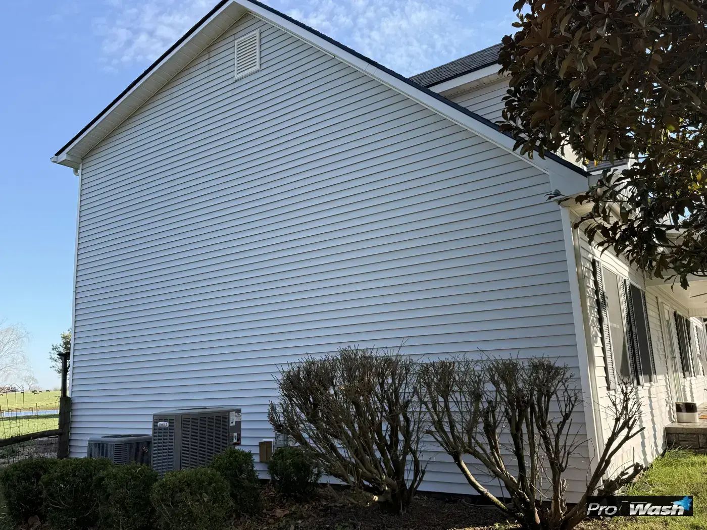 House washing in Chevy Chase after - Lexington KY
