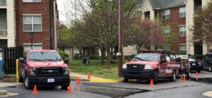 multi-unit apartment washing