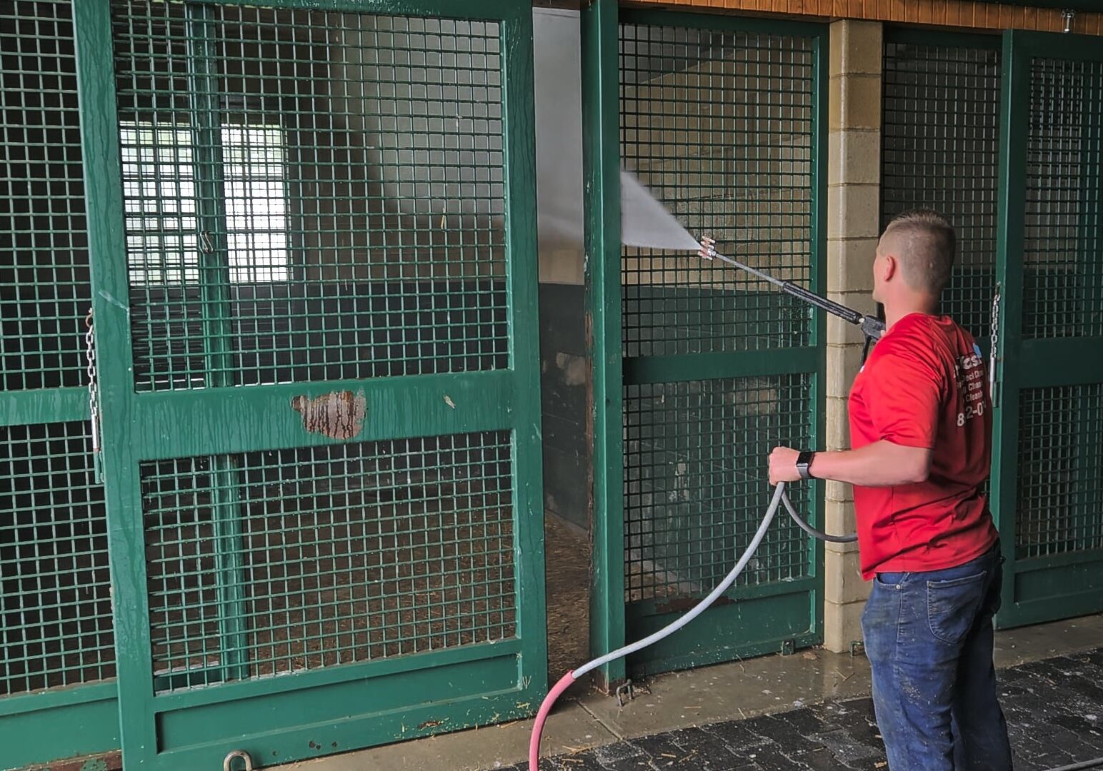 horse-stall-cleaning